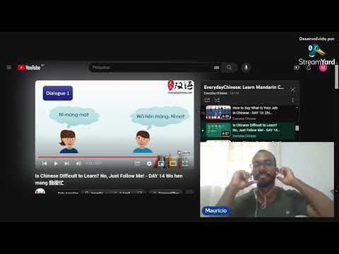 APRENDENDO MANDARIM DIA 14 | MAURICIO IDIOMA