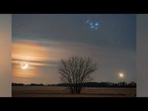 A Cosmic Triangle / ASTRO   April 15, 2020