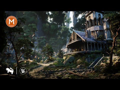 Ultra Realistic Elvish / Elven City in a Mystical Forest | Unreal Engine 5 | Showcase