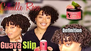 Camille Rose Guava Slip Collection| First Impression with Twist & Curl