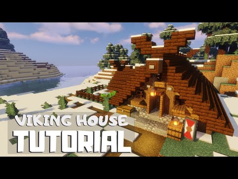 thewalkingwhale - Minecraft: How to Build a Viking House (Snowy Viking Village Tutorial)