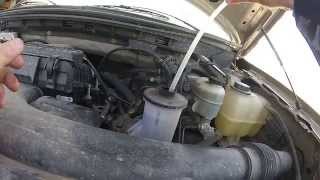 DIY Power steering Flush How to