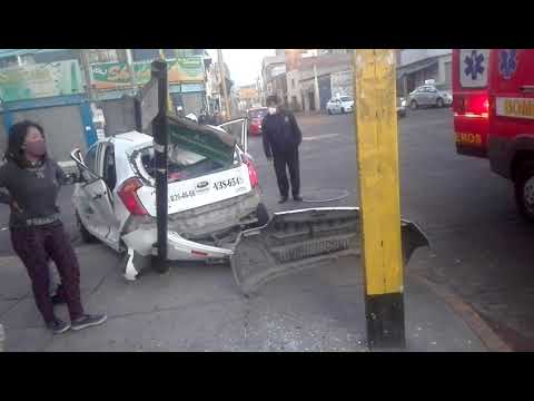 choque de dos unidades x av.independencia con Víctor lira grifo.