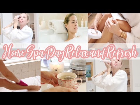 SELF CARE SUNDAY LUXURY HOME SPA DAY // SNOWYSKIN FACIAL AND HAIR REMOVAL ????‍♀️