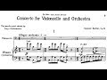 Samuel Barber - Cello Concerto (1945) [score+audio]
