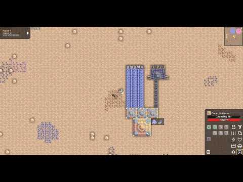 Mindustry Belt Speed Comparison (doesn't work in V 6.0 or higher)