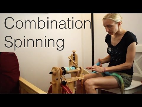 Combination Spinning, Plying, and Steaming Melissa Spins
