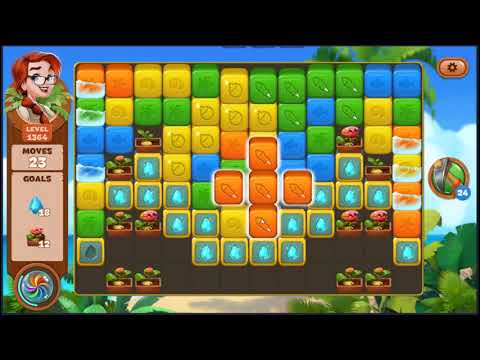 Lost Island Blast Adventure Level 1364 - NO BOOSTERS 🏝️ | SKILLGAMING ✔️