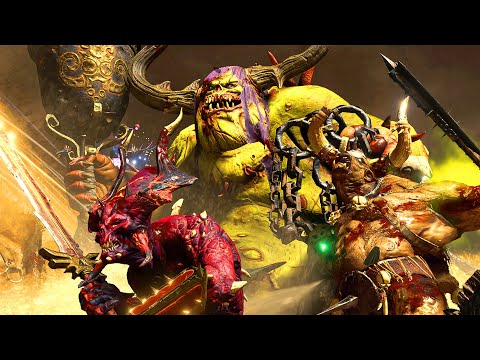 BEASTMEN vs DAEMONS OF CHAOS