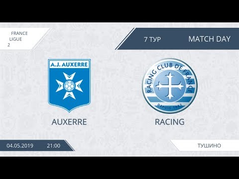 AFL19. France. Ligue 2. Day 7. Auxerre - Racing.