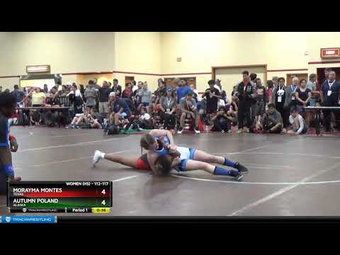 WOMEN (HS) 112-117 Morayma Montes Texas Vs Autumn Poland Alaska