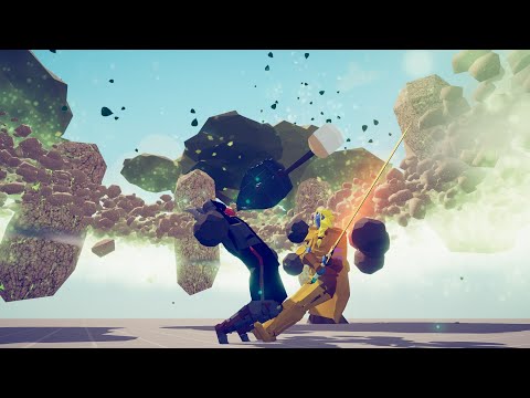 🔥 ROCK WIZARD vs UNITS and RPG UNITS Totally Accurate Battle Simulator TABS 🔥