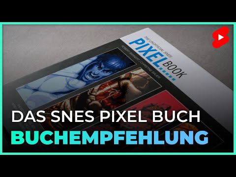 SNES PIXELBUCH 📖  PixelArt für Super Nintendo Fans | Buchempfehlung