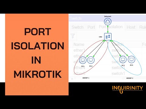 Port Isolation in MikroTik
