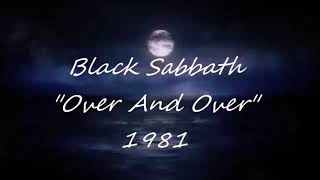 Black Sabbath - Over And Over (Lyric video)