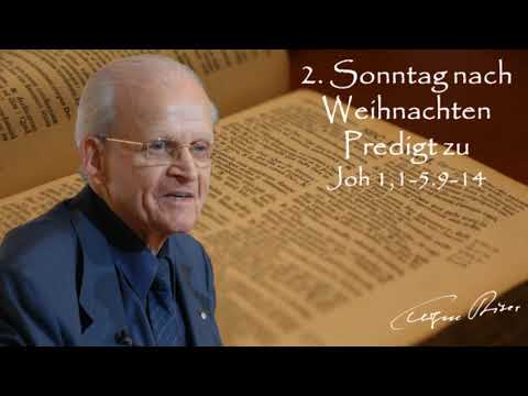 Predigt zum 2. Sonntag nach Weihnachten (Joh 1,1-5.9-14) von Eugen Biser