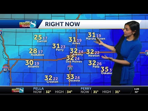 Winter storm brings snow, ice accumulation to Iowa