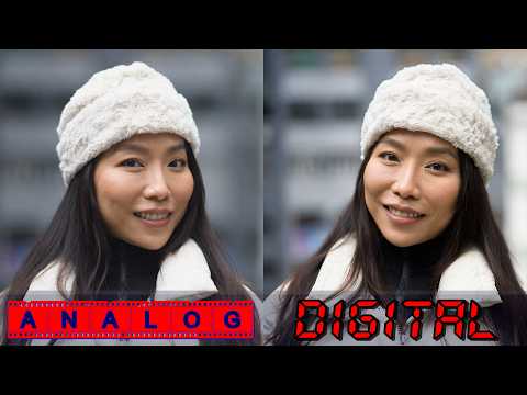Analog vs Digital - Portrait Lens Shootout