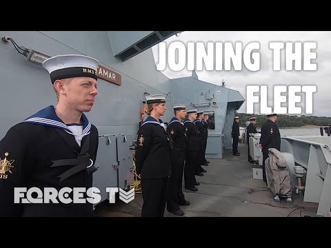 HMS Tamar: Royal Navy’s Newest And Greenest Vessel Joins The Fleet | Forces TV