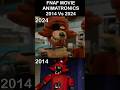 FNaF Animatronics IN REAL LIFE 2014 Vs 2024 Foxy FNaF Movie 2 MEME