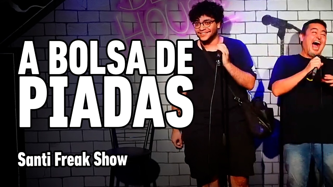 O "FAZ TUDO" DO COMEDY CLUB | Santi Freak Show