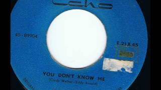 Carmen McRae sings You Don't Know Me
