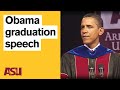 Barack Obama graduation speech: Arizona State University (ASU)