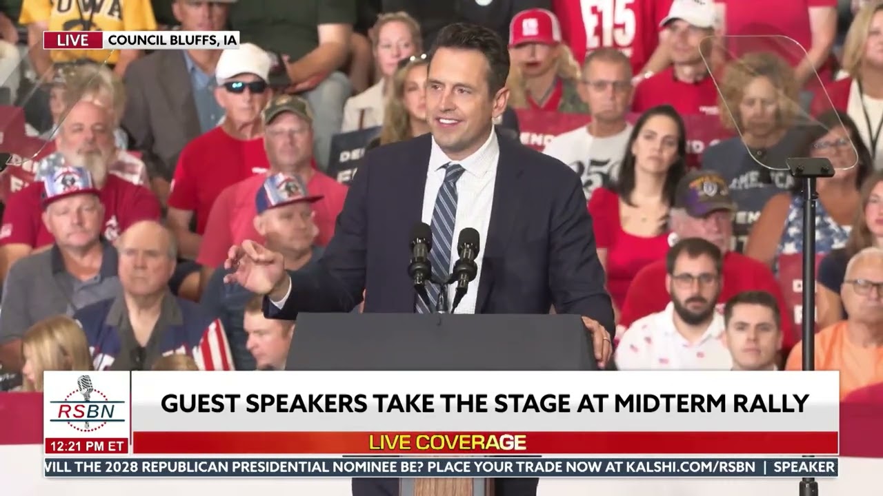 "We are Here to Defend the Culture... We Love" Zach Lahn Fires Up the Iowa Crowd - 09/18/26