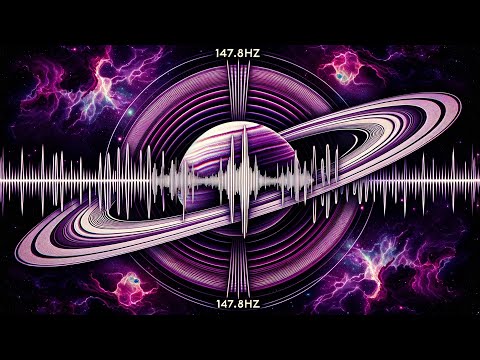 Saturns 147.85hz THETA Frequency - Cosmic Connection - PURE TONE for Concentration AND Focus