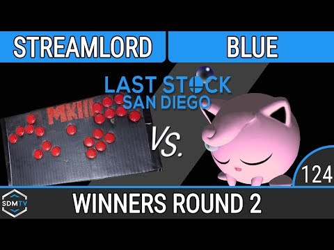 LSSD 124 - OXY | Streamlord (Fox) vs. TG | Blue (Puff) - SSBM Winners R2 - Smash Melee
