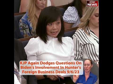 KJP Again Dodges Questions On Biden's Involvement In Hunter's Foreign Business Deals