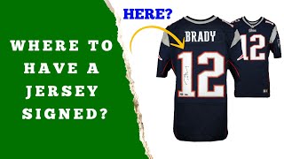 Where is the Best Location on a Jersey to Have it Signed?  - Baseball, Football, Basketball, Hockey