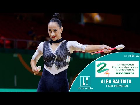 Alba Bautista (ESP) - Mazas/Clubs - FINAL INDIVIDUAL - Budapest EC 2024