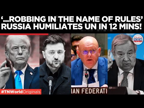 ‘GREEDY GLOBALIST ELITES’: Russia Goes Off At UNSC, Calls Out UN Chief Guterres | Times Now World