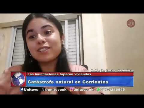 Catástrofe natural en Corrientes: informe especial
