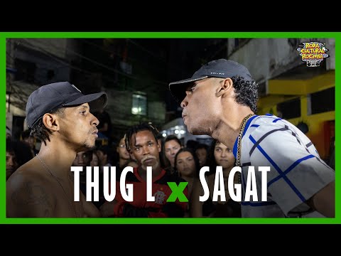 (REVANCHE) THUG L x SAGAT - 2ª FASE - Roda Cultural da Rocinha: 143ª EDIÇÃO