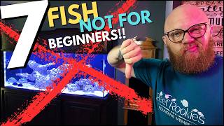 7 saltwater fish beginners should COMPLETELY AVOID (and why)!!
