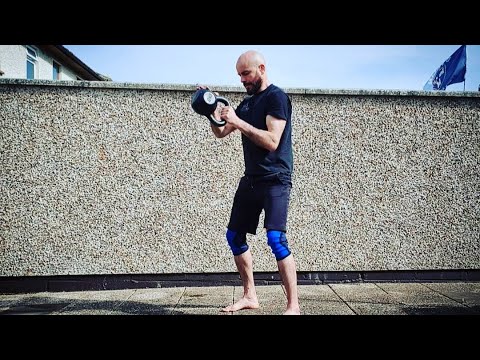 Single Kettlebell Gunslinger Swing