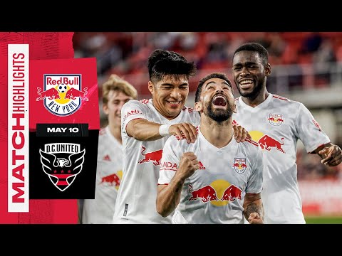HIGHLIGHTS | Red Bulls Roll in Open Cup | D.C. United vs. New York Red Bulls