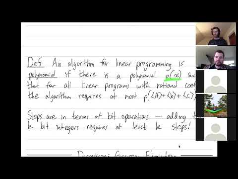 Linear Programming 34: Polynomial and strongly polynomial algorithms