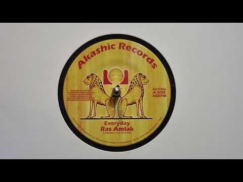 Everyday - Ras Amlak / Everyday Dub - Jah Sonic  Akashic Records  – AR 7006