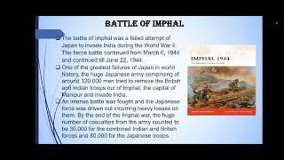 7. History of Manipur:Art integrated project by Kanchan XII C