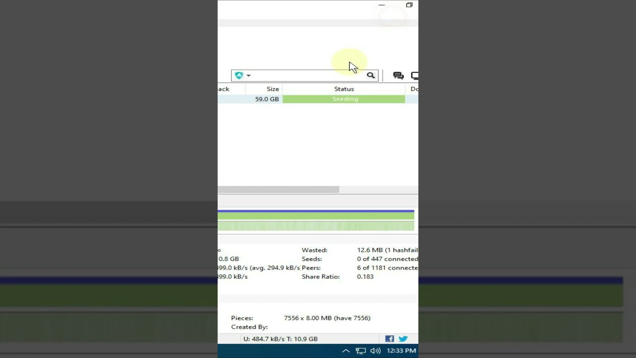 How To Stop Seeding On Utorrent | How To Fix Seeding Problem After Downloading In Utorrent | #shorts