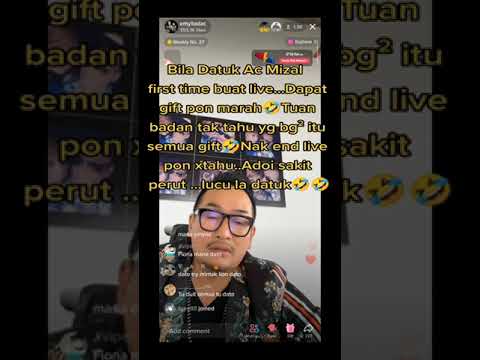 “Lucu Dato Ni”, AC Mizal Marah Bila Dibagi ‘Gift’ Masa Live Buat Ramai Terhibur!