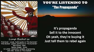 Limp Bizkit - The Propaganda (Lyric Video)