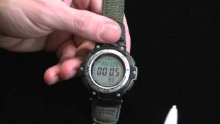 Uhrentest: Casio Twin Sensor SGW-100-3V