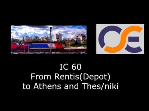 ADtranz Double Traction IC 60 at Rouf (18/4/14)