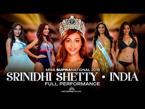 INDIA'S SRINIDHI SHETTY 2016 FINAL SHOW MOMENTS