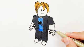 How to Draw a Roblox Character