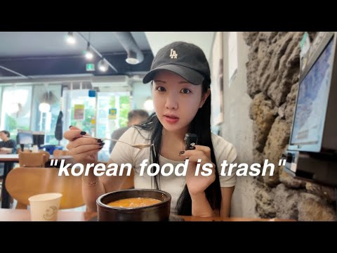 People are hating on Korean food? my favorite jeans, getting sick, living alone in Seoul vlog